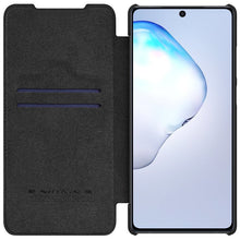 Заредете изображение във визуализатора на галерията – Nillkin Qin original leather case cover for Samsung Galaxy Note 20 black - TopMag
