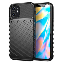 Заредете изображение във визуализатора на галерията – Thunder Case Flexible Tough Rugged Cover TPU Case for iPhone 12 mini black - TopMag
