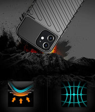 Заредете изображение във визуализатора на галерията – Thunder Case Flexible Tough Rugged Cover TPU Case for iPhone 12 mini black - TopMag
