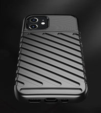 Заредете изображение във визуализатора на галерията – Thunder Case Flexible Tough Rugged Cover TPU Case for iPhone 12 mini black - TopMag
