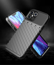 Заредете изображение във визуализатора на галерията – Thunder Case Flexible Tough Rugged Cover TPU Case for iPhone 12 Pro / iPhone 12 black - TopMag
