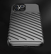 Заредете изображение във визуализатора на галерията – Thunder Case Flexible Tough Rugged Cover TPU Case for iPhone 12 Pro Max black - TopMag
