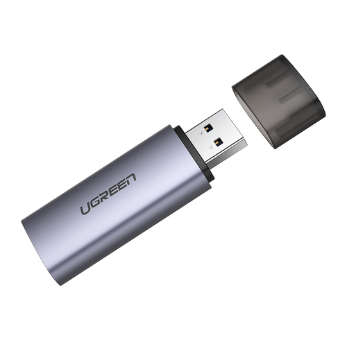Ugreen multifunction SD / TF memory card reader USB 3.0 gray (CM216)