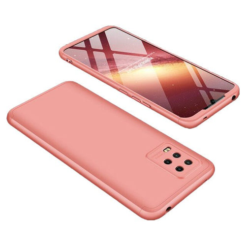 GKK 360 Protection Case Front and Back Case Full Body Cover Xiaomi Mi 10 Lite pink - TopMag