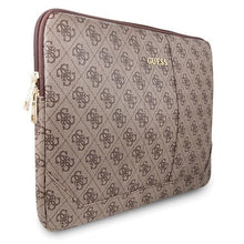 Заредете изображение във визуализатора на галерията – Guess Sleeve GUCS134GB 13" brązowy /brown 4G UPTOWN - TopMag
