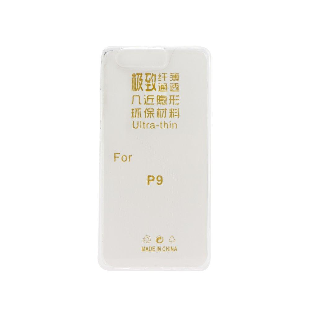 Тънък силиконов гръб 0.3мм за huawei p9 прозрачен - само за 1.99 лв