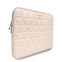 Заредете изображение във визуализатора на галерията – Guess Sleeve GUCS13QLPK 13" różowy /pink Quilted - TopMag
