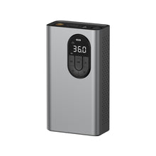 Заредете изображение във визуализатора на галерията – Baseus mini car compressor inflator pump gray (CRCQB02-0A) - TopMag
