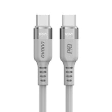 Заредете изображение във визуализатора на галерията – Dudao cable USB Type C cable - USB Type C 5 A 100 W Power Delivery Quick Charge 3.0 480 Mbps 1 m - TopMag
