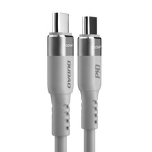 Заредете изображение във визуализатора на галерията – Dudao cable USB Type C cable - USB Type C 5 A 100 W Power Delivery Quick Charge 3.0 480 Mbps 1 m - TopMag
