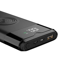 Заредете изображение във визуализатора на галерията – Dudao powerbank 10000 mAh Power Delivery Quick Charge 5.0 22.5W Qi wireless charger 15W black (K13Pro) - TopMag
