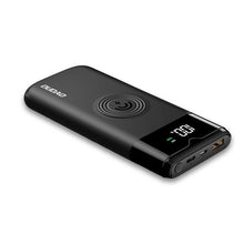 Заредете изображение във визуализатора на галерията – Dudao powerbank 10000 mAh Power Delivery Quick Charge 5.0 22.5W Qi wireless charger 15W black (K13Pro) - TopMag
