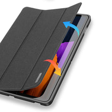 Заредете изображение във визуализатора на галерията – DUX DUCIS Domo Tablet Cover with Multi-angle Stand and Smart Sleep Function for Samsung Galaxy Tab S7 11'' black - TopMag
