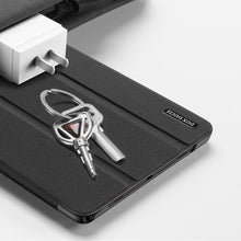 Заредете изображение във визуализатора на галерията – DUX DUCIS Domo Tablet Cover with Multi-angle Stand and Smart Sleep Function for Samsung Galaxy Tab A7 10.4'' 2020 black - TopMag
