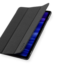 Заредете изображение във визуализатора на галерията – DUX DUCIS Domo Tablet Cover with Multi-angle Stand and Smart Sleep Function for Samsung Galaxy Tab A7 10.4'' 2020 black - TopMag
