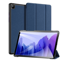 Заредете изображение във визуализатора на галерията – DUX DUCIS Domo Tablet Cover with Multi-angle Stand and Smart Sleep Function for Samsung Galaxy Tab A7 10.4'' 2020 blue - TopMag
