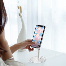 Заредете изображение във визуализатора на галерията – Telescopic Desktop Bracket phone tablet holder black (K3S) - TopMag
