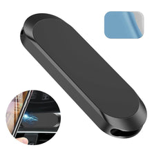 Заредете изображение във визуализатора на галерията – Flat Vehicle Mount Magnetic Bracket for Dashboard black - TopMag
