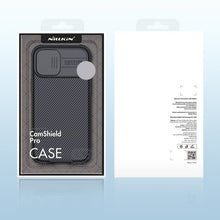 Заредете изображение във визуализатора на галерията – Nillkin CamShield Pro Case Durable Cover with camera protection shield for iPhone 12 Pro Max black - TopMag

