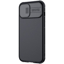 Заредете изображение във визуализатора на галерията – Nillkin CamShield Pro Case Durable Cover with camera protection shield for iPhone 12 Pro Max black - TopMag
