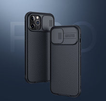 Заредете изображение във визуализатора на галерията – Nillkin CamShield Pro Case Durable Cover with camera protection shield for iPhone 12 Pro Max black - TopMag
