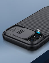 Заредете изображение във визуализатора на галерията – Nillkin CamShield Pro Case Durable Cover with camera protection shield for iPhone 12 Pro Max black - TopMag
