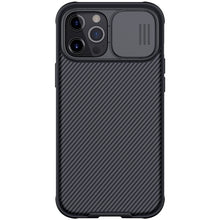 Заредете изображение във визуализатора на галерията – Nillkin CamShield Pro Case Armored Pouch Cover Camera Cover Camera iPhone 12 Pro / iPhone 12 Black - TopMag
