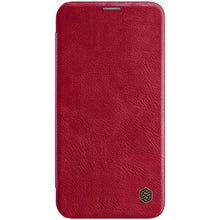 Заредете изображение във визуализатора на галерията – Nillkin Qin original leather case cover for iPhone 12 Pro Max red - TopMag
