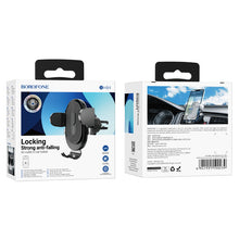 Заредете изображение във визуализатора на галерията – Borofone Car holder BH84 Experience to air vent black
