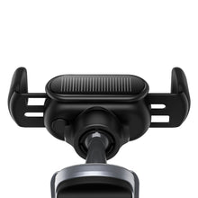 Заредете изображение във визуализатора на галерията – Electric car holder with solar panel for Tesla Model 3 / Y Baseus T-Space - black
