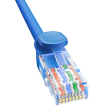 Заредете изображение във визуализатора на галерията – Baseus High Speed ​​Cat 6 RJ-45 Ethernet cable 1000Mb/s 0.5m round - blue
