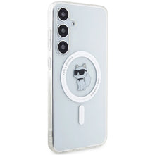 Заредете изображение във визуализатора на галерията – Karl Lagerfeld IML Choupette MagSafe case for Samsung Galaxy S24+ - transparent
