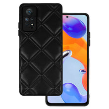 Заредете изображение във визуализатора на галерията – Leather 3D Case for Xiaomi Redmi Note 11 Pro/Note 11 Pro 5G design 3 black
