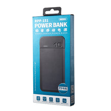 Заредете изображение във визуализатора на галерията – Remax Platinum Core powerbank QC3.0 + PD fast charge 10000mAh black (RPP-151-black)
