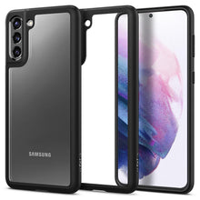 Заредете изображение във визуализатора на галерията – Spigen ULTRA HYBRID GALAXY S21+ PLUS MATTE BLACK
