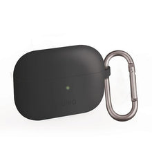 Заредете изображение във визуализатора на галерията – UNIQ etui Vencer AirPods Pro Silicone szary/charcoal dark grey - TopMag
