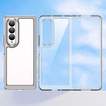 Заредете изображение във визуализатора на галерията – Outer Space Case for Samsung Galaxy Z Fold 3 cover with a flexible transparent frame
