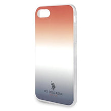 Заредете изображение във визуализатора на галерията – US Polo USHCI8TRDGRB iPhone 7/8/SE 2020 / SE 2022 czerwono-niebieski/blue&amp;red Gradient Pattern Collection - TopMag
