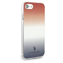 Заредете изображение във визуализатора на галерията – US Polo USHCI8TRDGRB iPhone 7/8/SE 2020 / SE 2022 czerwono-niebieski/blue&amp;red Gradient Pattern Collection - TopMag
