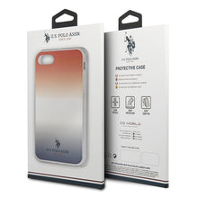 Заредете изображение във визуализатора на галерията – US Polo USHCI8TRDGRB iPhone 7/8/SE 2020 / SE 2022 czerwono-niebieski/blue&amp;red Gradient Pattern Collection - TopMag
