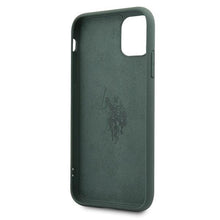 Заредете изображение във визуализатора на галерията – US Polo USHCN58SLHRGN iPhone 11 Pro zielony/green Silicone Collection - TopMag

