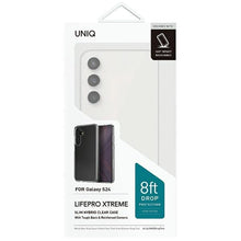 Заредете изображение във визуализатора на галерията – Uniq case LifePro Xtreme Sam S24 S921 transparent/crystal clear
