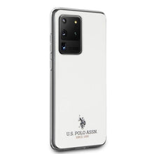 Заредете изображение във визуализатора на галерията – US Polo USHCS69TPUWH S20 Ultra G988 biały/white Shiny - TopMag
