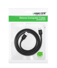 Заредете изображение във визуализатора на галерията – Ugreen cable USB 2.0 cable (male) - USB 2.0 (male) 0.5 m black (US128 10308) - TopMag
