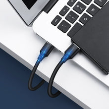 Заредете изображение във визуализатора на галерията – Ugreen cable USB 2.0 cable (male) - USB 2.0 (male) 0.5 m black (US128 10308) - TopMag
