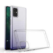 Заредете изображение във визуализатора на галерията – Ultra Clear 0.5mm Case Gel TPU Cover for Samsung Galaxy M31s transparent - TopMag
