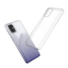 Заредете изображение във визуализатора на галерията – Ultra Clear 0.5mm Case Gel TPU Cover for Samsung Galaxy M31s transparent - TopMag
