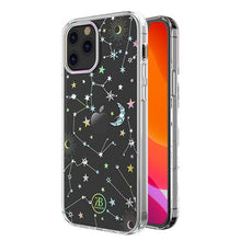 Заредете изображение във визуализатора на галерията – Kingxbar Lucky Series case decorated with original Swarovski crystals iPhone 12 mini transparent (Zodiac) - TopMag
