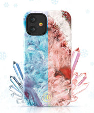 Заредете изображение във визуализатора на галерията – Kingxbar Agate Series case decorated printed Agate iPhone 12 Pro / iPhone 12 green - TopMag
