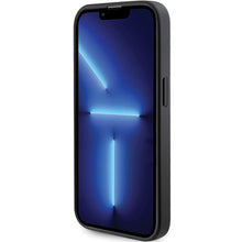 Заредете изображение във визуализатора на галерията – Original Case GUESS hardcase Saffiano MagSafe GUHMP14XPSAHMCK for Iphone 14 Pro Max black
